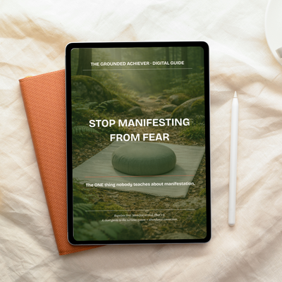 Stop Manifesting From Fear
